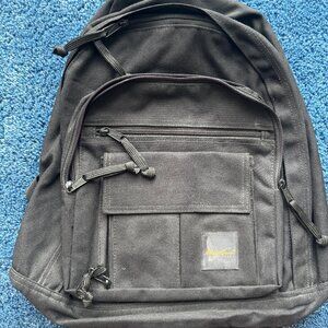 vintage 90s black eddie bauer backpack